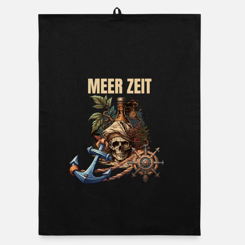 Meer Zeit Organic Geschirrtuch