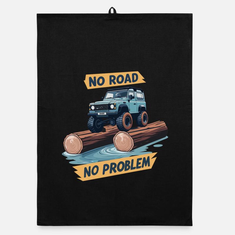 Off-Road Vehicle Driver Organic dish towel