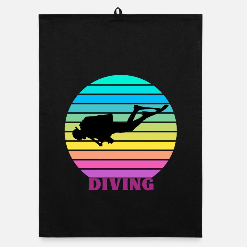 Plongée rétro Torchon bio