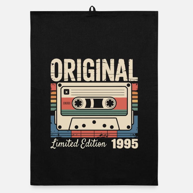 31. Jubiläum – Vintage-Geschenk 1995 Organic Geschirrtuch