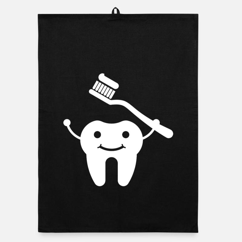 Dent avec brosse à dents Torchon bio