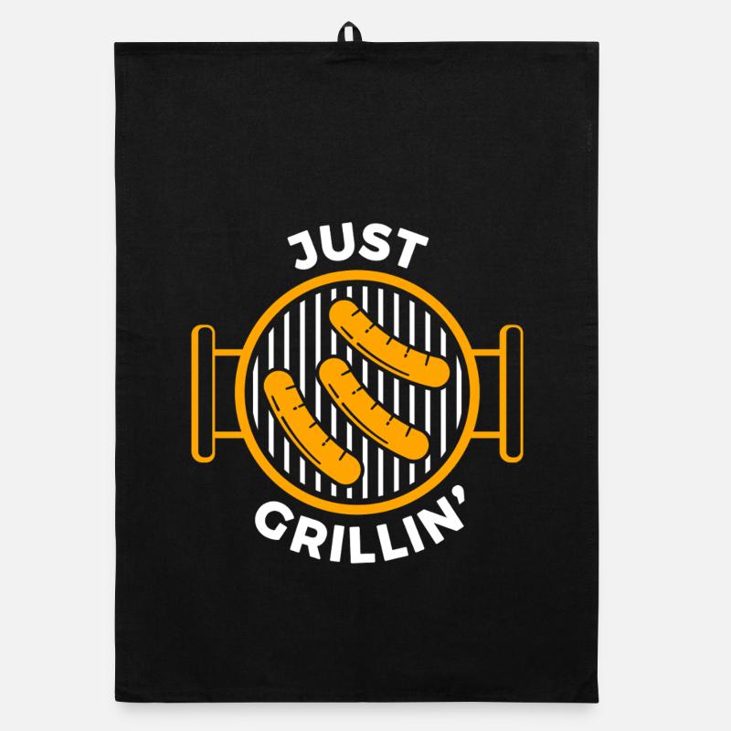 Juste griller des saucisses BBQ Torchon bio