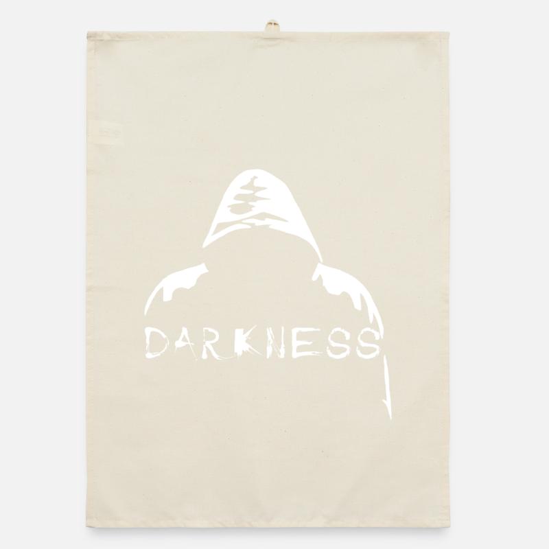 Darkness Organic dish towel