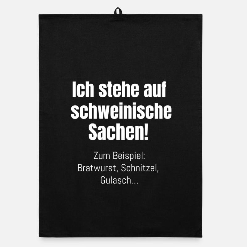 Schweinische Sachen Organic Geschirrtuch