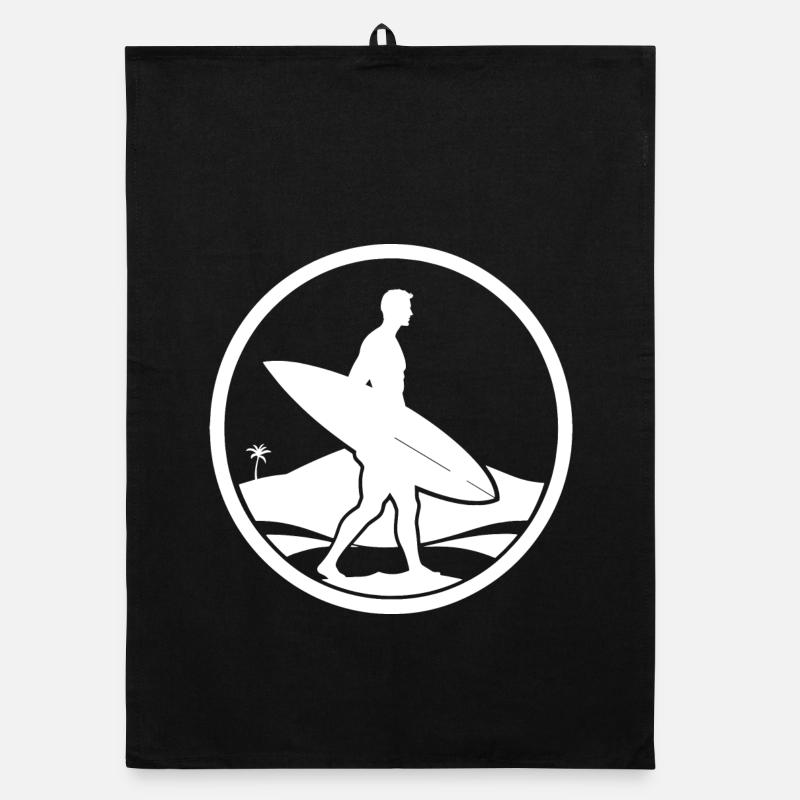 Logo du surfeur Torchon bio
