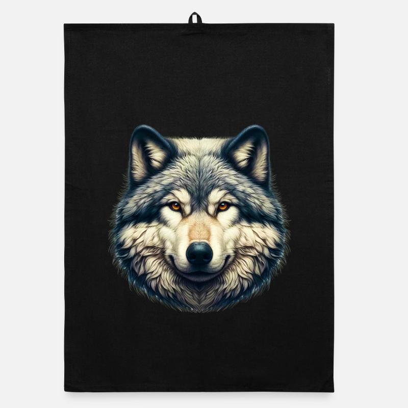 Wolf Organic Geschirrtuch