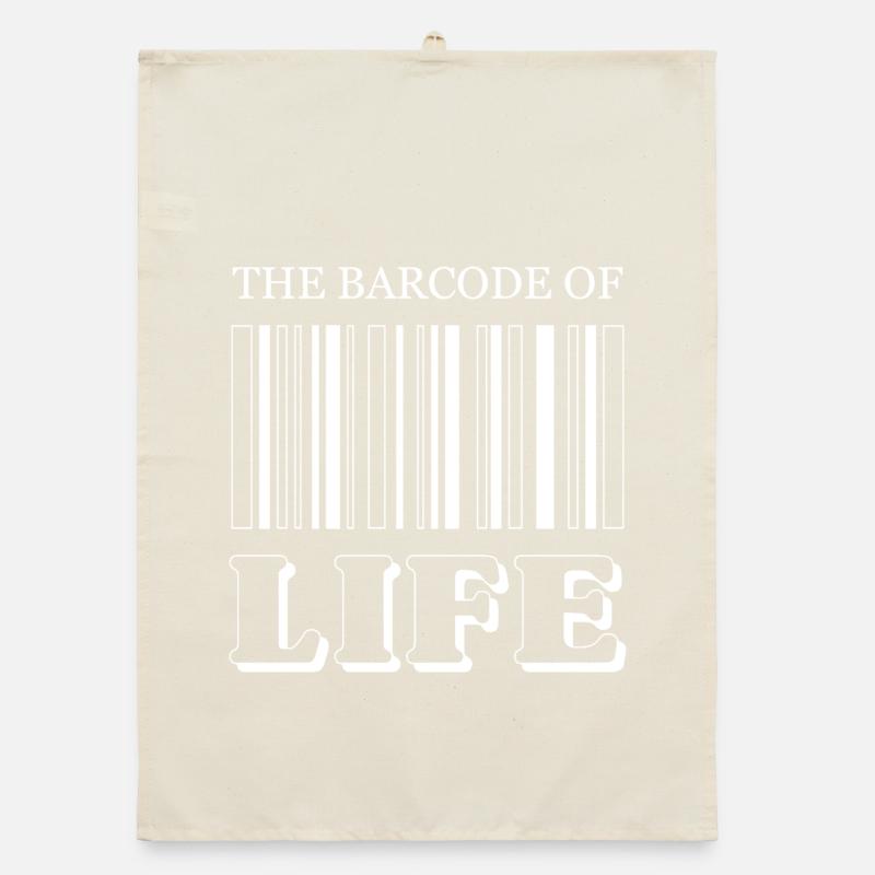 The Barcode of Life / Der Strichcode des Lebens Organic Geschirrtuch