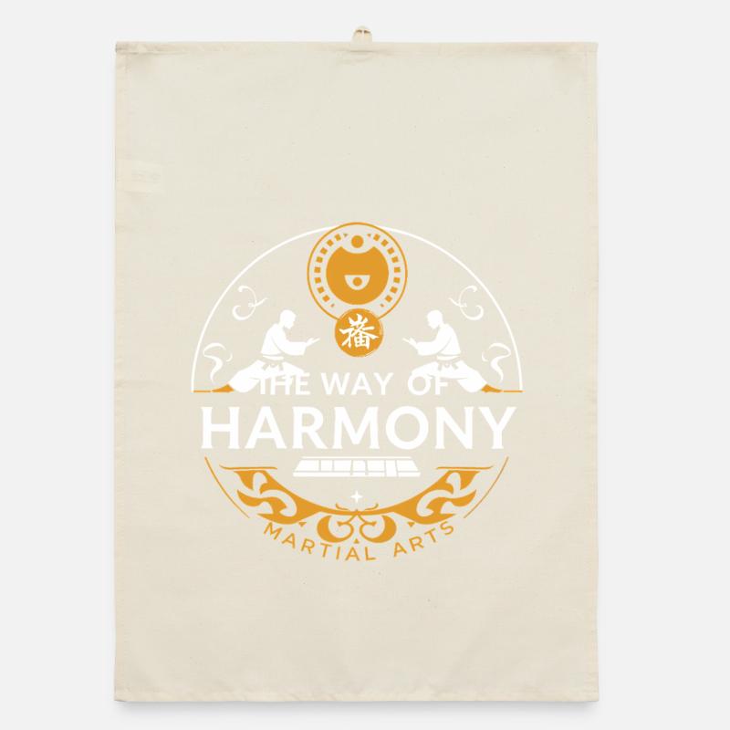 Kampfkunst Organic Geschirrtuch