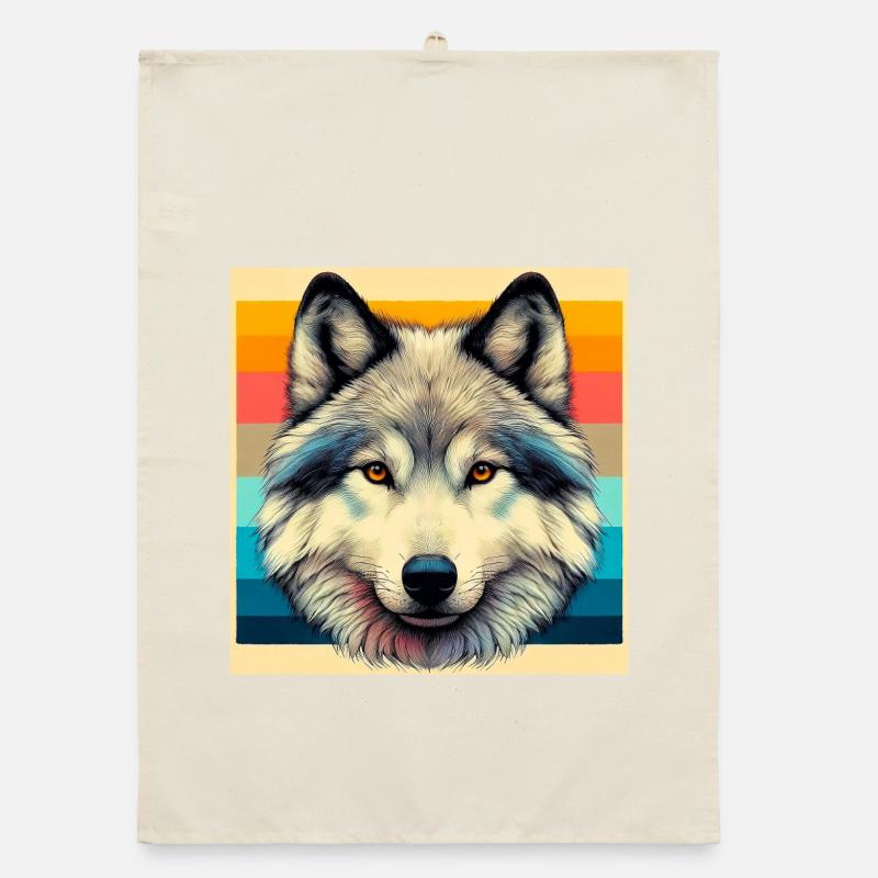 Wolf Organic dish towel