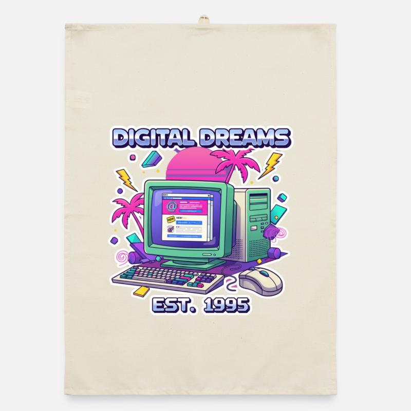 Rêves numériques 1995 – Conception de PC vintage Torchon bio