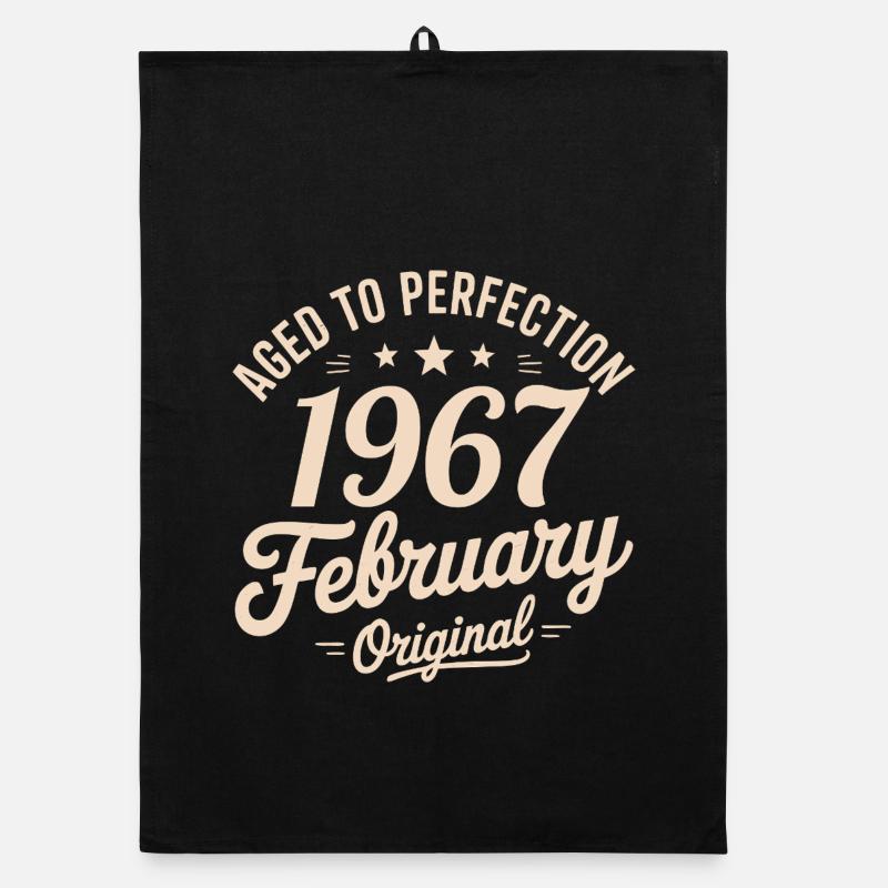 Février 1967 - February 1967 Organic dish towel