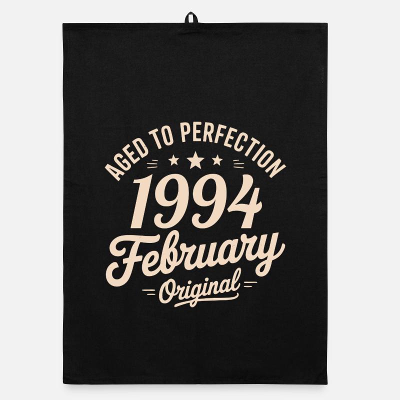 Février 1994 – Februar 1994 Organic Geschirrtuch
