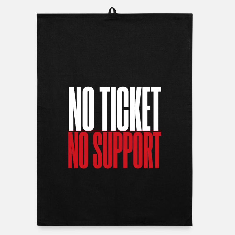 Tickets sans ticket sans service Support IT ticketing Torchon bio