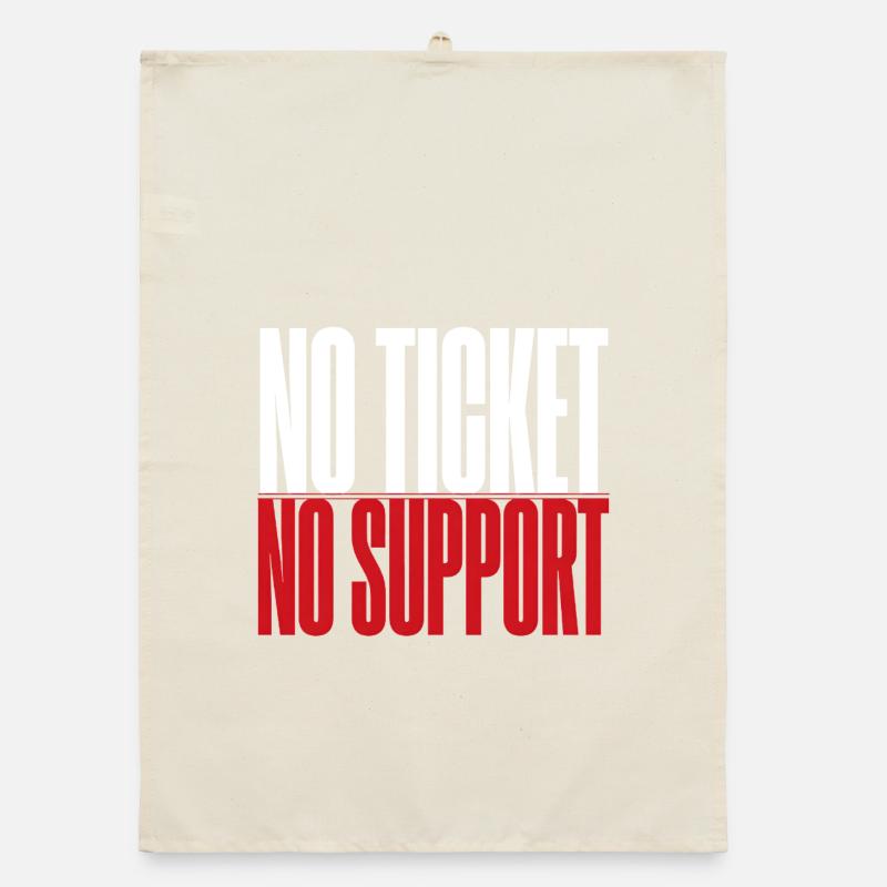 Tickets sans ticket sans service Support IT ticketing Torchon bio