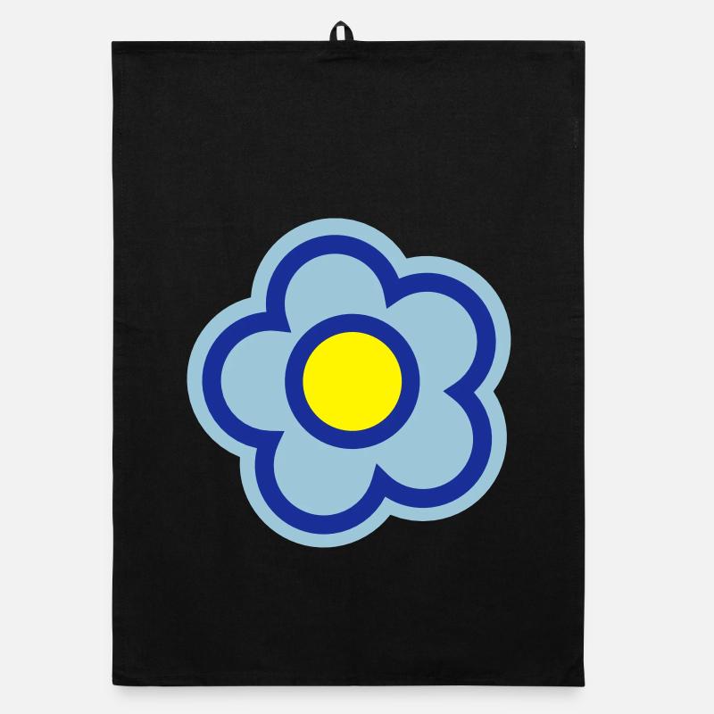 fleur, printemps, été Torchon bio