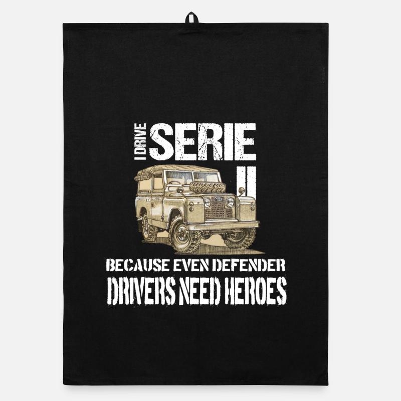 Serie SII Defender Hero Gift Dad Organic Geschirrtuch