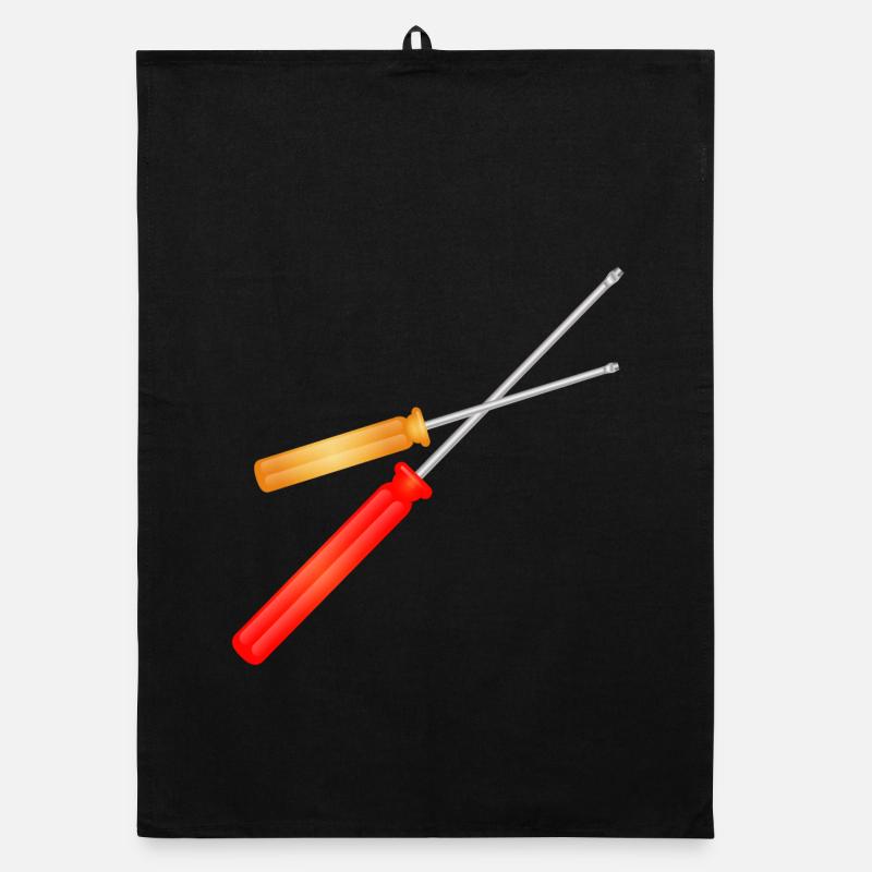 two screwdrivers for the toolbox Organic dish towel