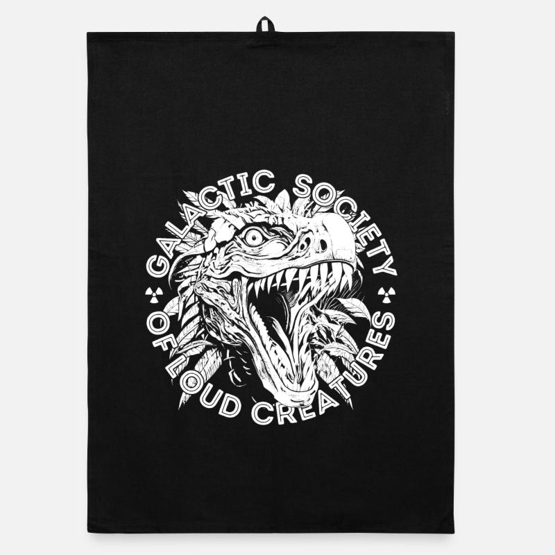 Société Galactique des Créatures Fortes - blanc Torchon bio