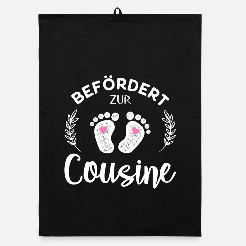Befördert zur Cousine Stolze Cousine Organic Geschirrtuch