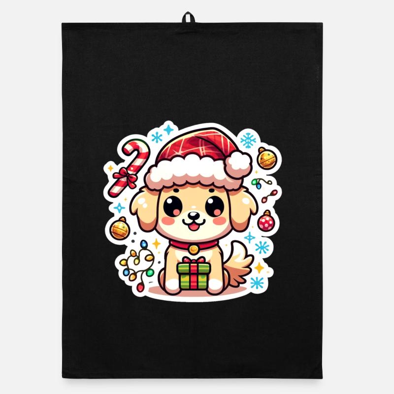Santa Paws Organic Geschirrtuch