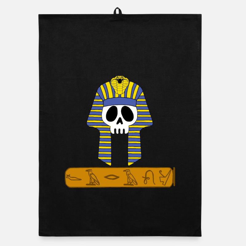 Pharaoh's Skull Organic dish towel