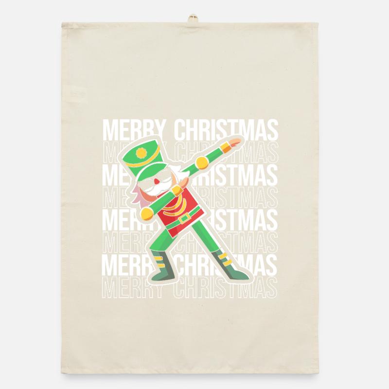 Weihnachten Nussknacker Organic Geschirrtuch
