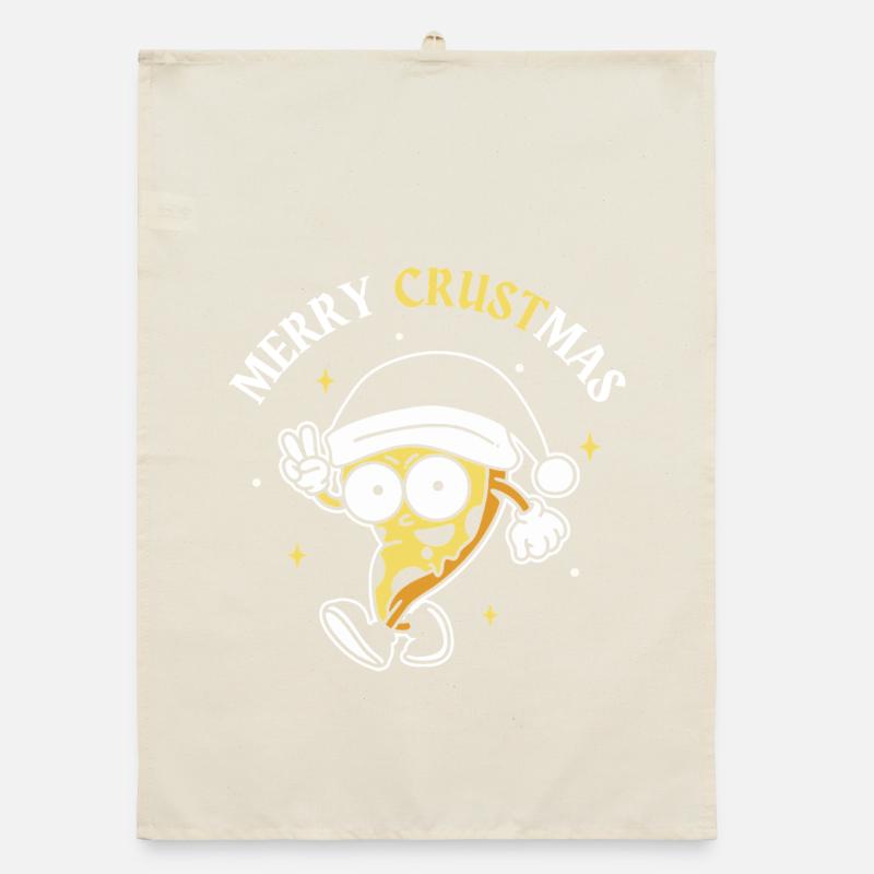 Joyeux Crustmas Torchon bio