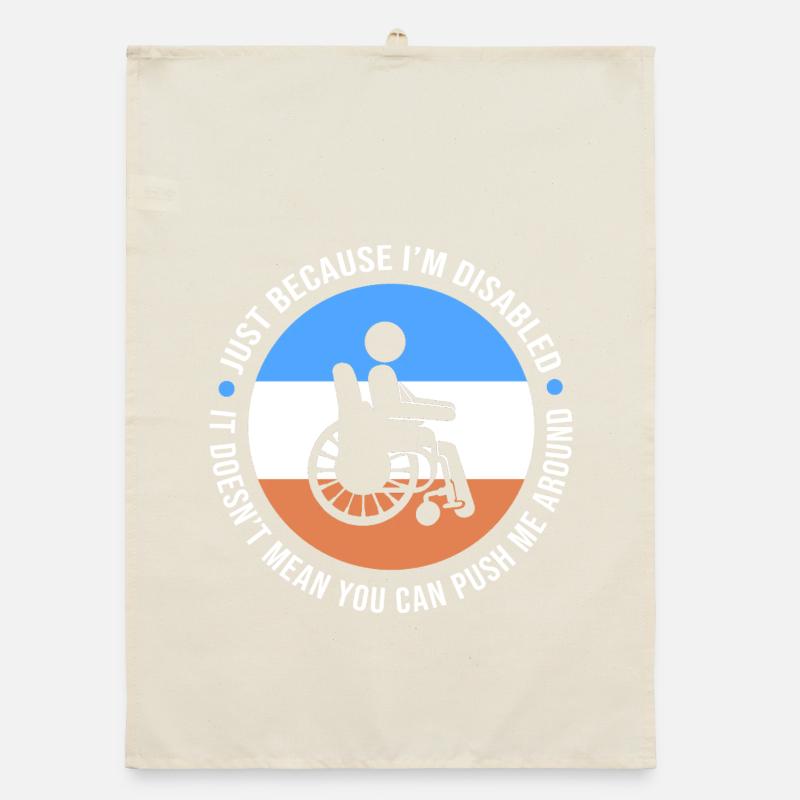 Rollstuhl Organic Geschirrtuch