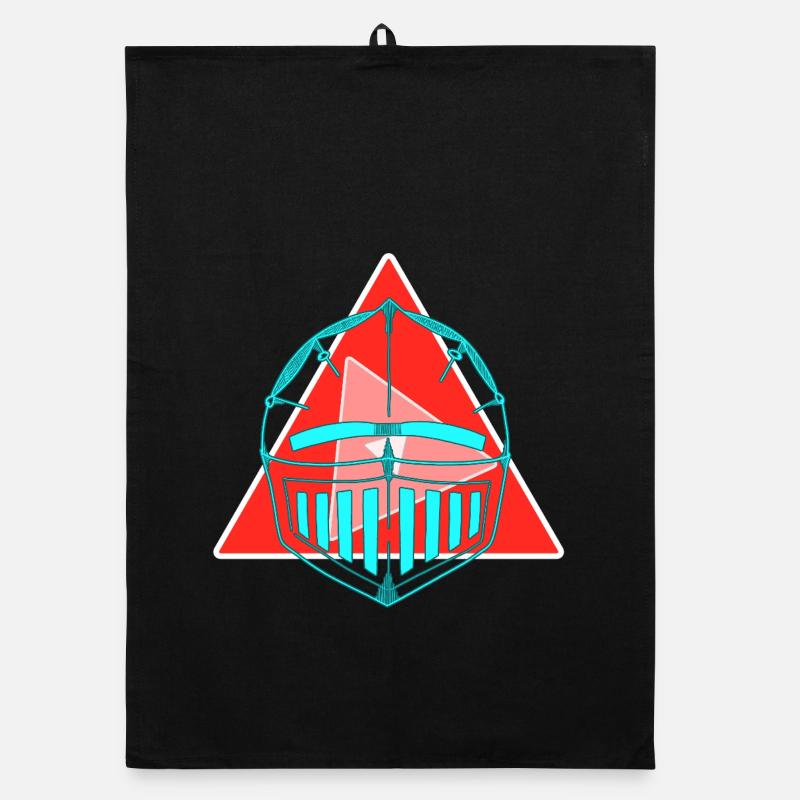 Neon Helmet Organic dish towel