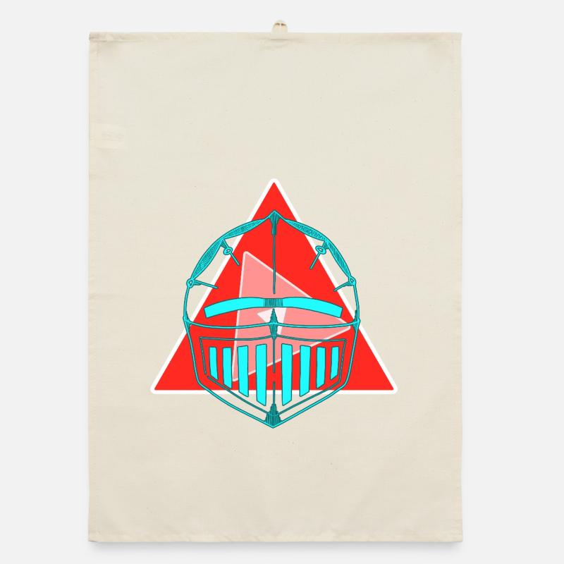 Neon-Helm Organic Geschirrtuch