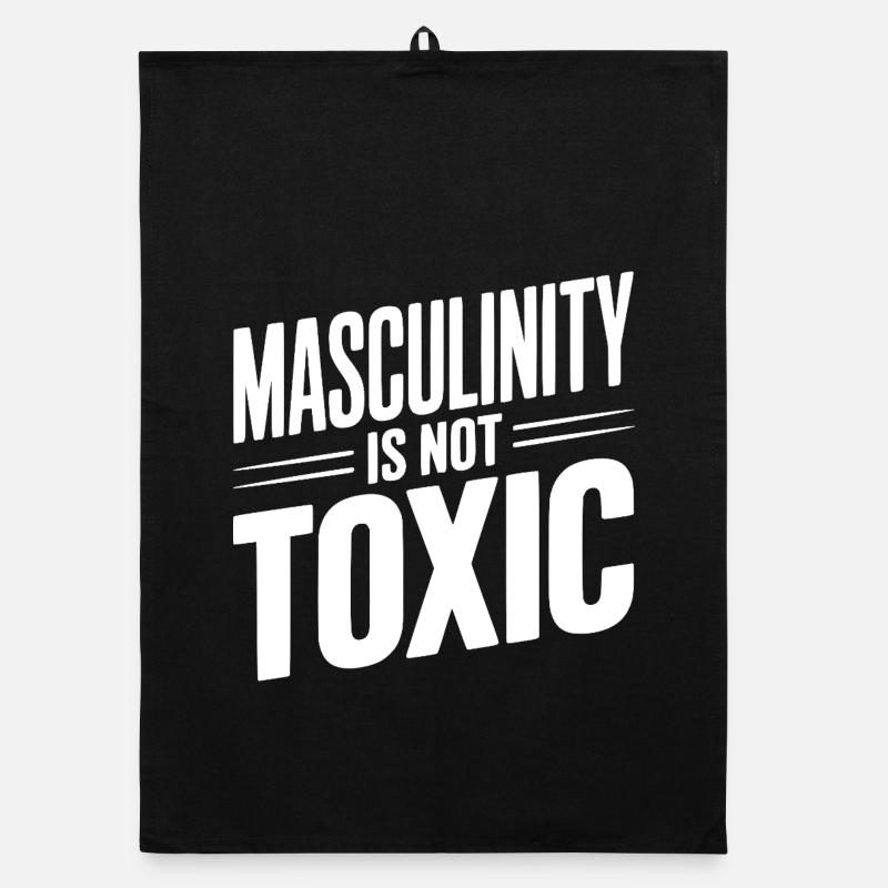 Masculinity Is Not Toxic Organic dish towel