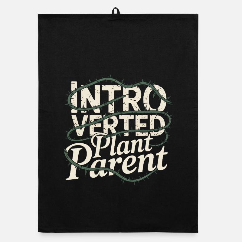 Parent de plante introverti Torchon bio