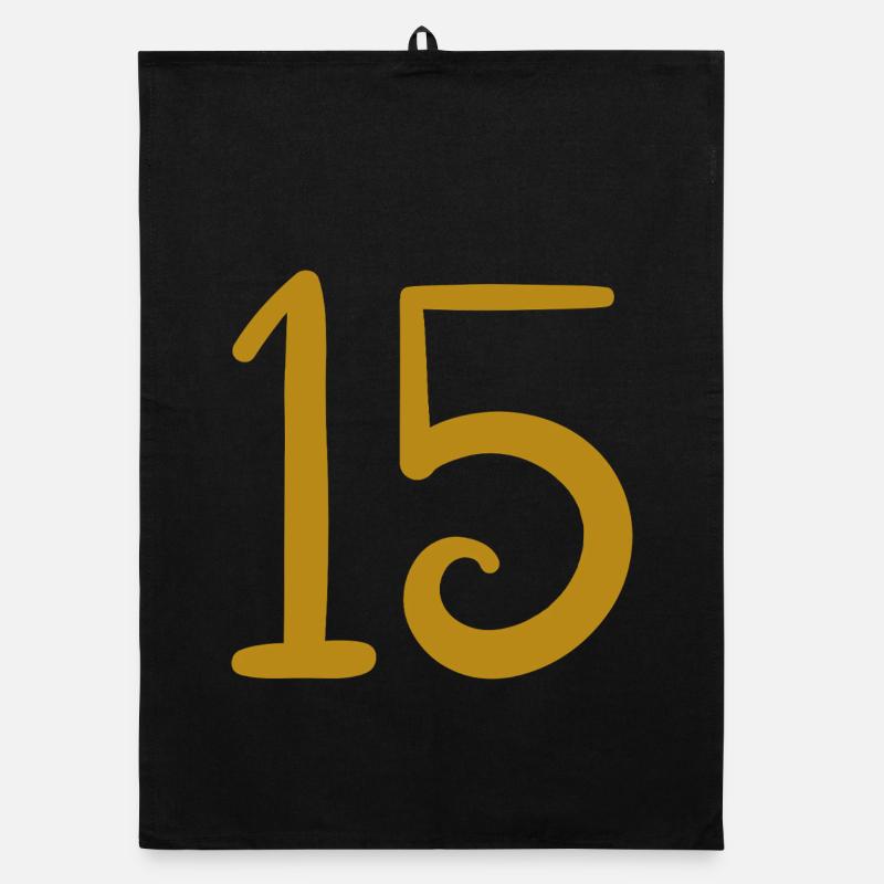 15 Organic Geschirrtuch