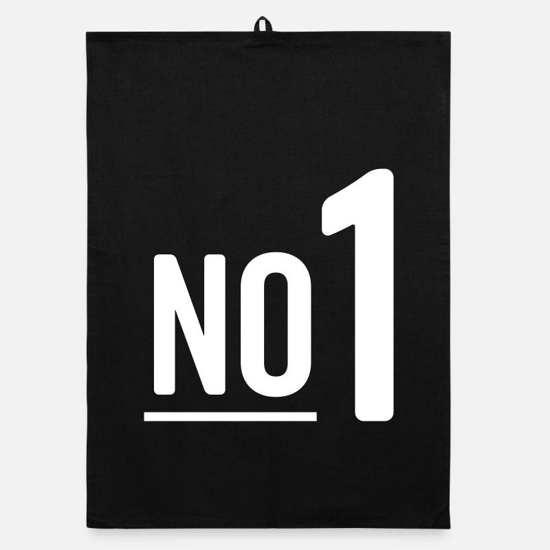 No 1 - Nummer eins Organic Geschirrtuch