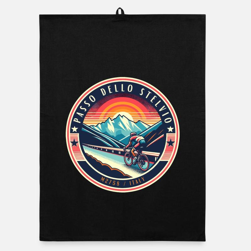 Passo dello Stelvio puissance alpine Torchon bio