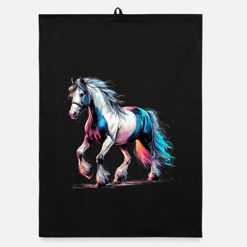 Pferd Organic Geschirrtuch