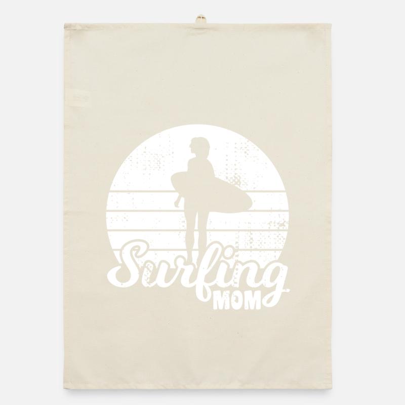 Surfer Mutter Organic Geschirrtuch