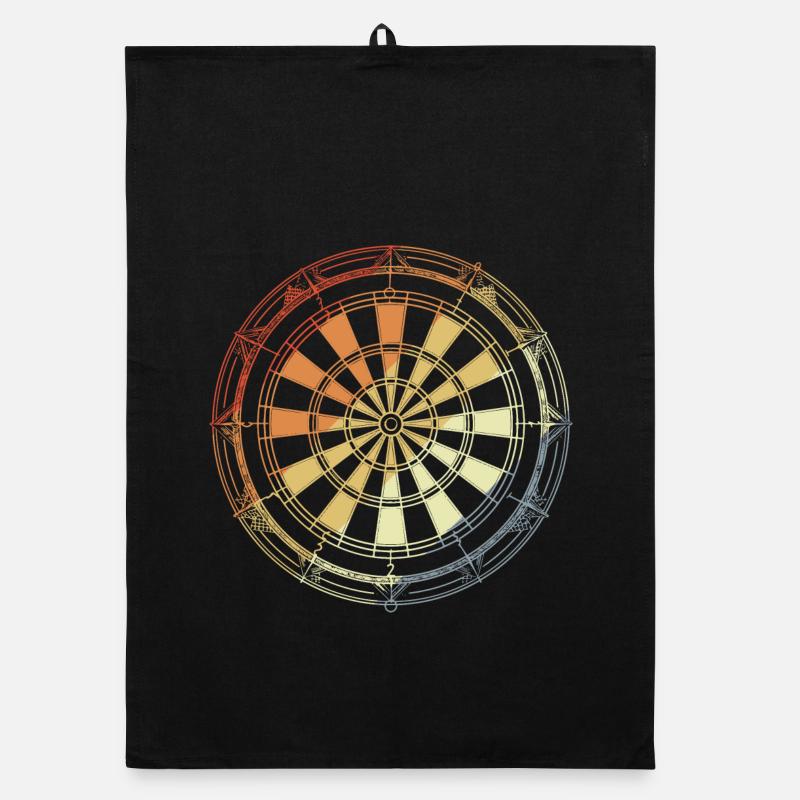 Jeu de fléchettes vintage Torchon bio