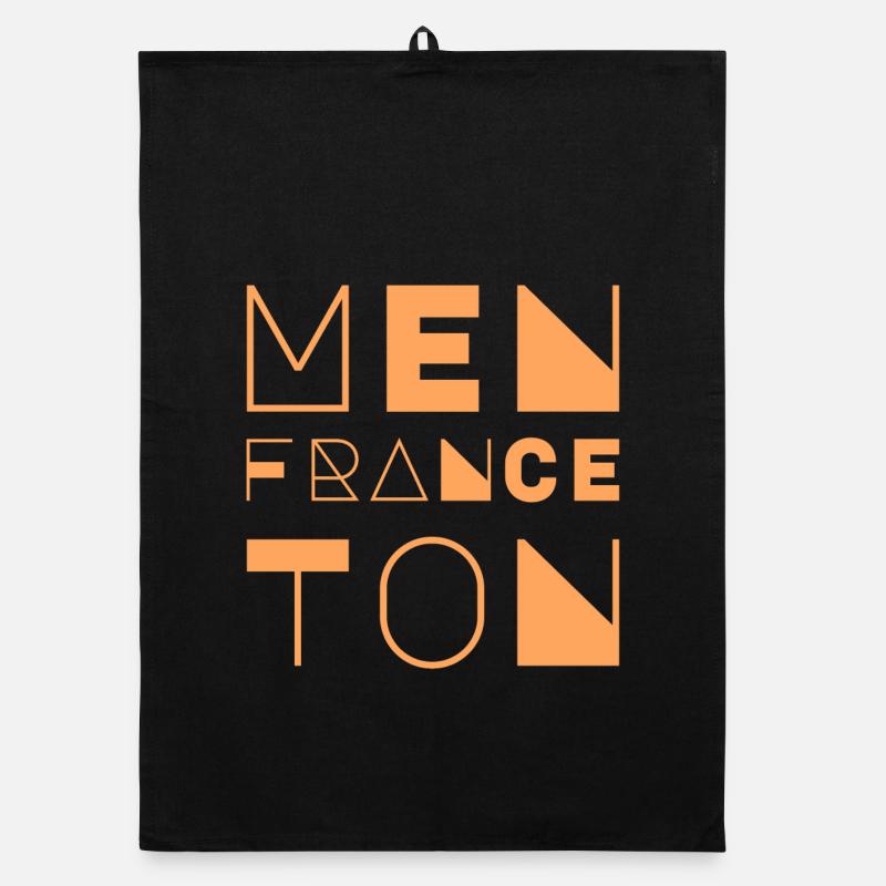 Menton, Frankreich Organic Geschirrtuch