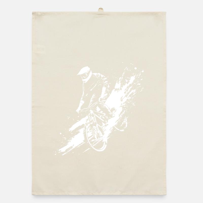 Cyclistes de VTT Torchon bio