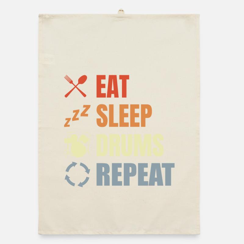 Drum Routine Organic dish towel