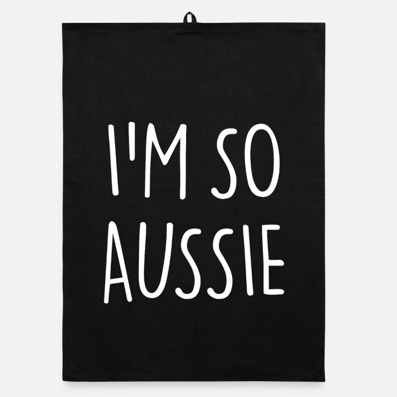 I'M SO AUSSIE Australia Organic dish towel