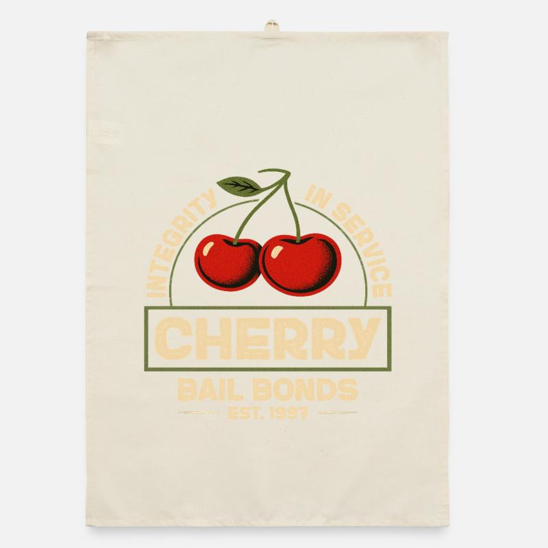 Integrity In Service Cherry bail bonds EST. 1997 Organic dish towel
