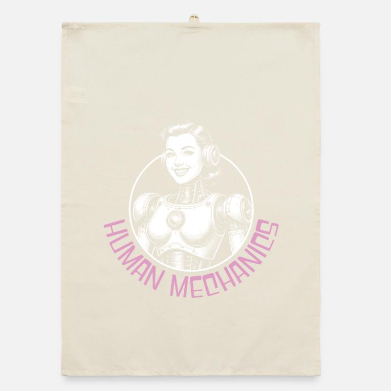 Mechanical Human Organic dish towel