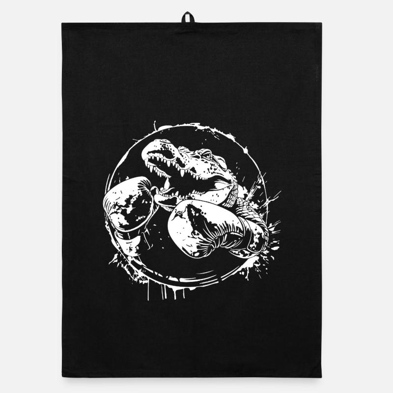 Alligator Boxer Boxen MMA Organic Geschirrtuch
