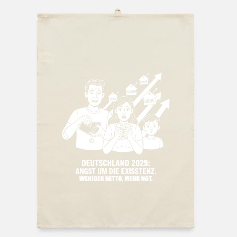 Fear for existence Organic dish towel