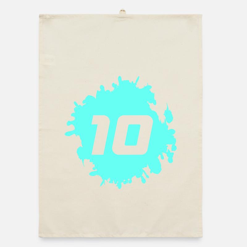 Neon 10 Spritzerdesign Organic Geschirrtuch
