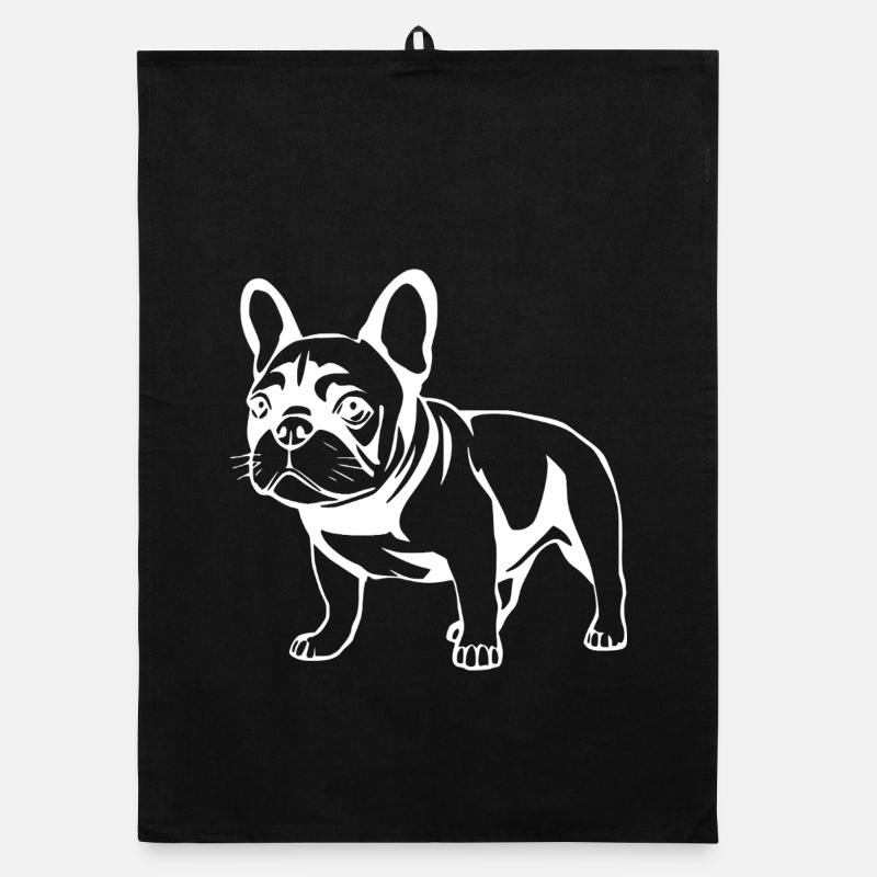 Bouledogue Français Chien Chiot Chien Bébé Torchon bio