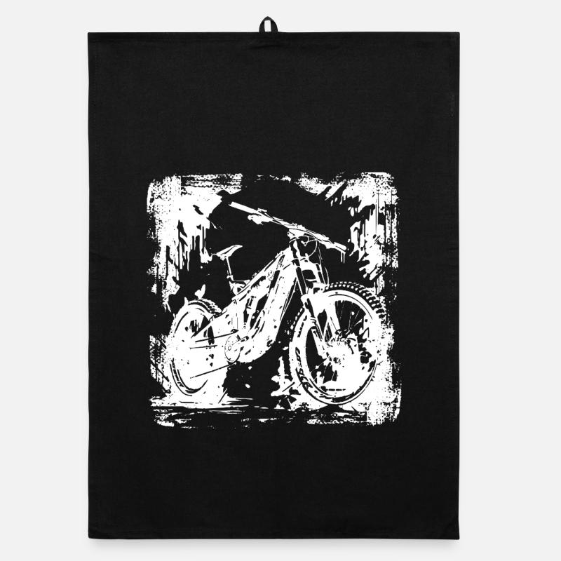 Graphique pour amateurs de VTT Torchon bio