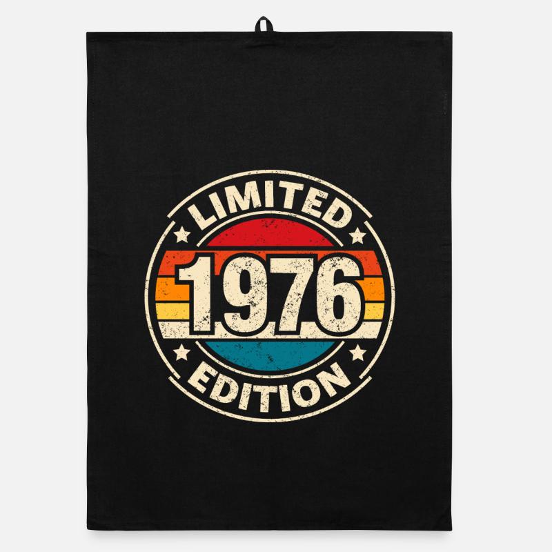 ÉDITION LIMITÉE 50E ANNIVERSAIRE 1976 Torchon bio